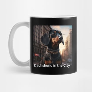 Dachshund in the City Mug